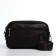 Male bag over the shoulder, artificial leather, brown color