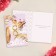 Postcard "From March 8!", Gold, 12 x 18 cm