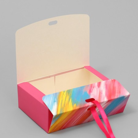 Gift folding box, packaging, “Surprise for you”, 16.5 x 12.5 x 5 cm-2