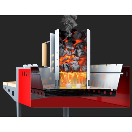 Starter for rapid ignition of coal, 32.5 x 19.5 x 30.5 cm-2