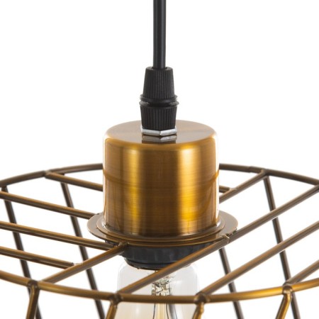 Lamp Bayerlux "Rumba" E27 40W gold 18x18x12-112cm-7