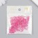 Glass beads 8/0 "Matte translucent. Lavender-pink" 10 g