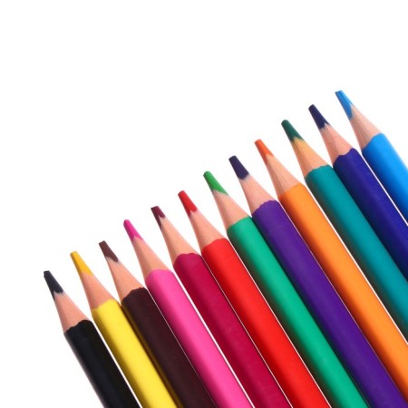 Faincolor color pencils Funcolor are plastic, in a cardboard tube, mix-9