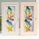 Key of "Five feathers" Milk oak 16x31 cm mix