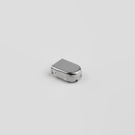 Tip is a flat cord, 0.6 × 10 mm, 10 pcs, silver color-3
