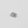 Tip is a flat cord, 0.6 × 10 mm, 10 pcs, silver color