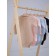 Body Body on buttons with Rant Base anti-ticaras, seams outward, height 62 cm, color light-beige