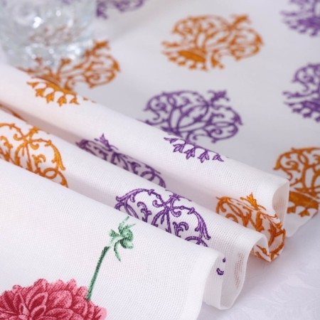 GRANT - track on the table Medallions 40x150cm, Rogozhka, cotton 100%-3