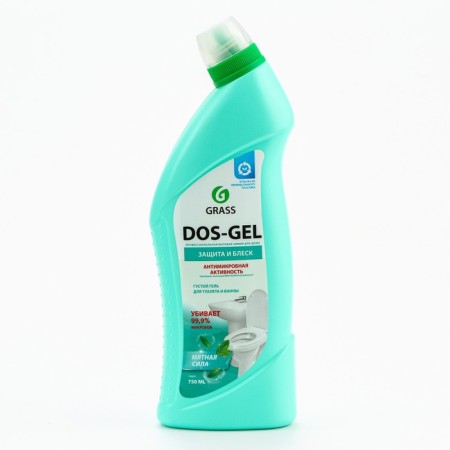DOS GEL Cleaning Gel, for the toilet and bathtub mint, 750 ml