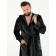 Male robe, size 56, black color