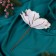 Decor "Winter Flower" Assorted leaves, 18x20 cm, pink-beige