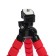 Luazon-Treasel tripod is desktop, for phone, flexible legs, 26 cm, red
