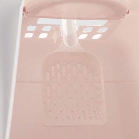 Lexi cats toilet closed white/pink 50.5 x 39 x 41 cm-6