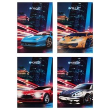 A set of notebooks A6, 40 sheets in a cage on a clip of 