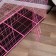 A cell with a dog for dogs, 130 x 60 x 70 cm, pink