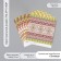 Scrapbooking paper bilateral "ethnic" density 180 grams set 10 pcs 15.5x17 cm