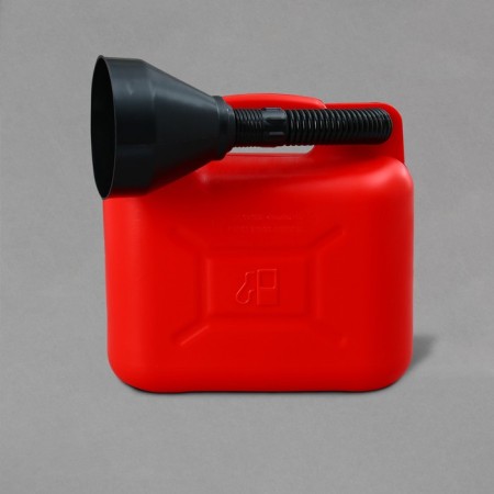 Kanistr Fuel and Manic Ground, 10 l, with a funnel, red-4