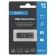 USB flash drive 64 GB Maxvi MK2 Dark Grey Monolith, Metal / FD64GBUSB20C10MK2