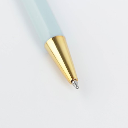 Blood blue paste 0.7 mm “The best” plastic with embossing on the case-3