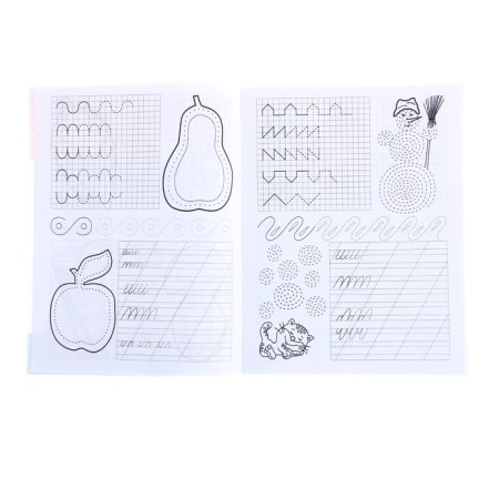 Workbook for children 6-7 years old "Learning to write"-1