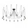 Suspended Citilux “Edison” CL451152, 15x75W, E27, Black Color Black