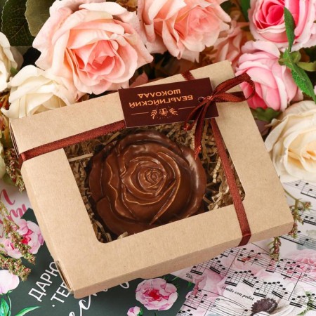 Chocolate figure "Rose", 80 g
