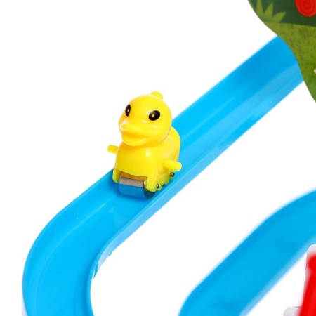 Developing toy "Ducks on the ladder", light and sound effects, 6 ducks in the kit-3