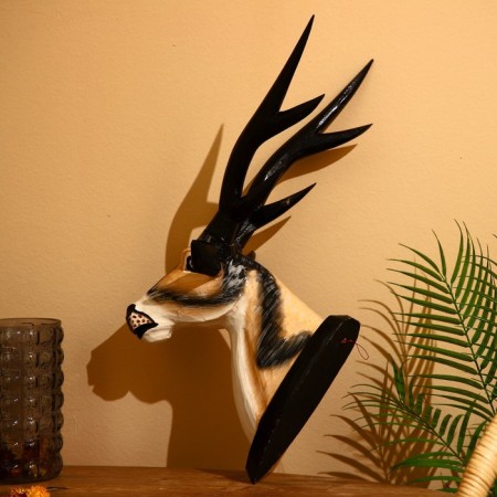 Panel wall "Gazelle" Albezia 30x20x40 cm-2