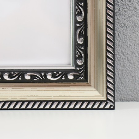 Photo frame Plastic "Mira" 20x25 cm silver (plastic screen)-2