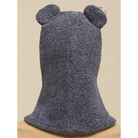 Children's hat, size 48-50, gray color-2