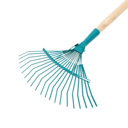 Robble fan, plate, 20 teeth, metal, wooden stalk-1