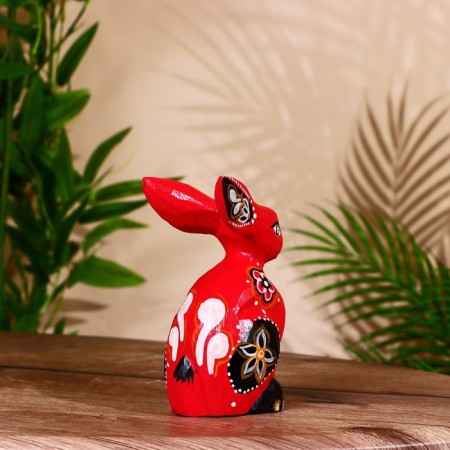 Souvenir "Rabbit" Albezia 10x6x16 cm-2