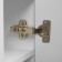Quarter 20 bathroom cabinet with paper holder, 20 x 19 x 95 cm