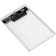 External case for HDD/SSD AGESTAR 3UB2P4C SATA III USB3.0, plastic, transparent, 2.5 "