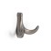Furniture hook CAPPIO CLOWN, two -rod, zinc, color graphite