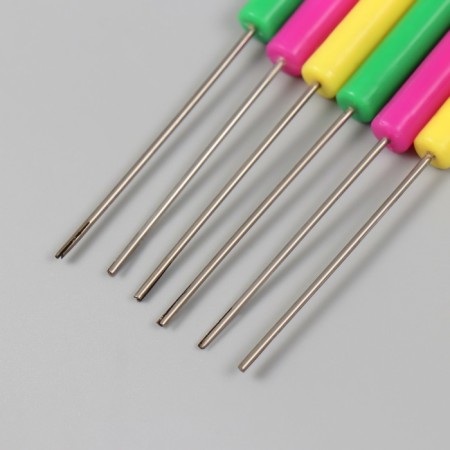 Quilling tool with a plastic handle mix section 0.8 cm length 11 cm-1