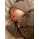 Cathedral Knitted demi-season, Pure Love Tot, size 46-48, brown color