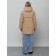 Women's winter jacket, size 44, mustard color