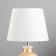 Louise table lamp E14 40W white-gold 20x20x32 cm