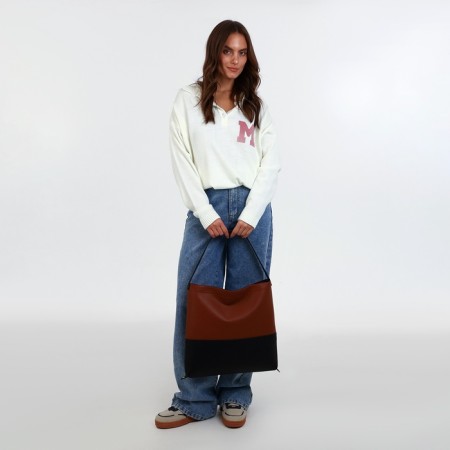 Bag-mezzle female on lightning, red/black color-7