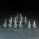 Set of low glass glasses "Gabi", 350 ml, 6 pcs