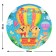 Set of puzzle with a toy "Funny Bear"