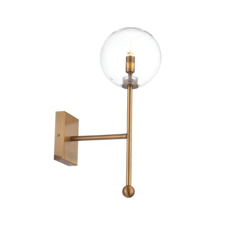 Wall lamp ST LUCE. SL1205.301.01. Sandro. 1x5 W, G9, 4000K, 15x42 cm, brass color