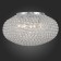 Ceiling Ceiling ST LUCE. SL753.102.08. Calata. 8x40 watts, E14, 50x50x30 cm, chromium color