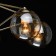 Olivia chandelier, size 63x27x63 cm, 200W 5XE27 IP 20