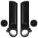 Horns on the steering wheel Dream Bike, aluminum, black color