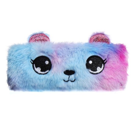 Penal School fur on the zipper Calligrata "cat", mix-13