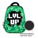School backpack, 39 x 30 x 14 cm, calligrata "Tetris"