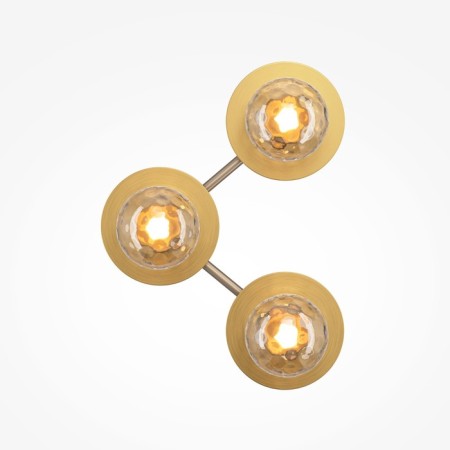 Bra Maytoni Mod331wl-L6BS3K, LED, 6 W, 245x115x330 mm, 610 lm, 3000k, brass-2