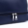 Bag Cross-Bodi with a zipper, blue color